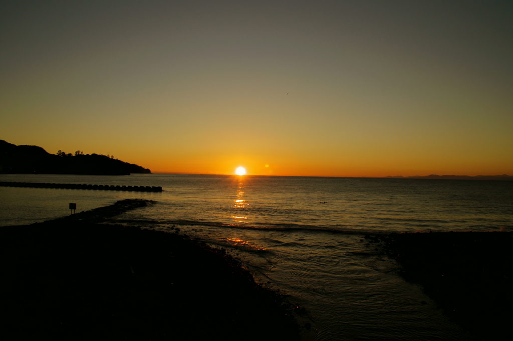 土肥温泉　夕景