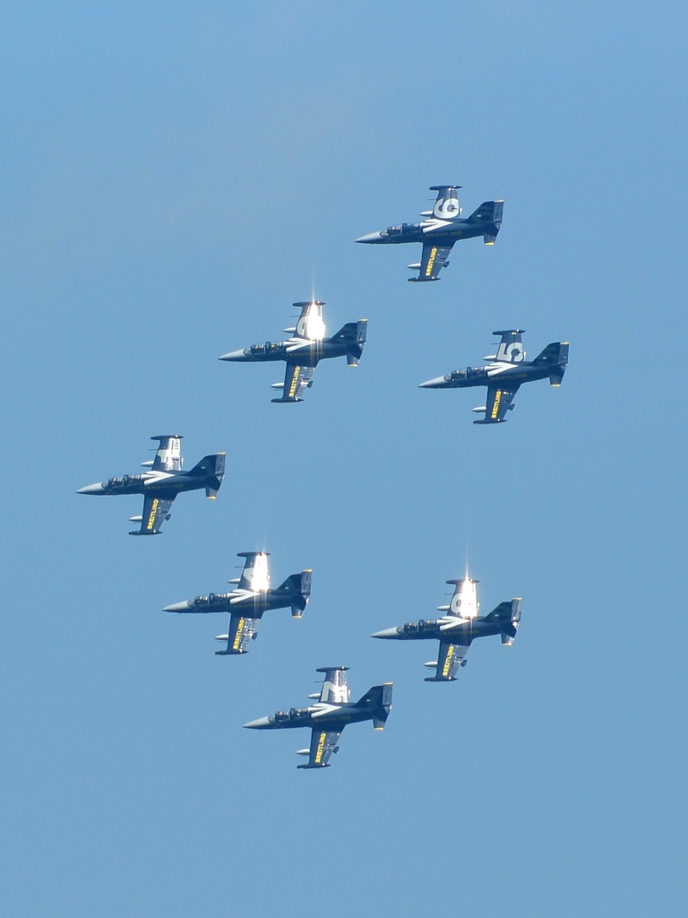 福島の空へ