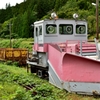 夏のラッセル車