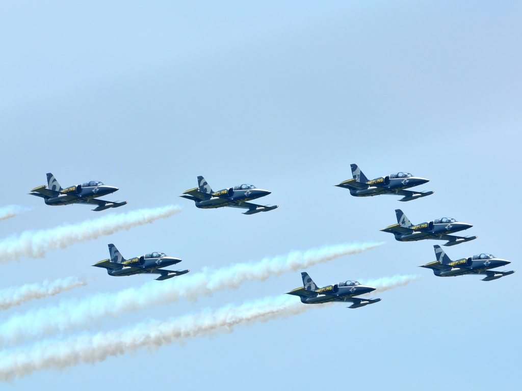 福島の空へ