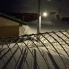 今宵も雪