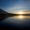 田貫湖の日の出　その2
