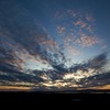 夕暮れの網走湖