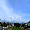 津田川から葛城山を望む