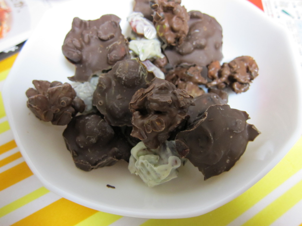 友人が作った手作りチョコ