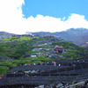 登山道ジグザグ in 富士山