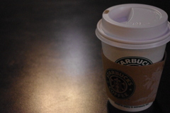 スタバにて