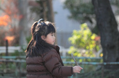 冬の暖かい日