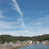 島の夏空