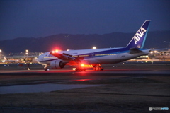 Twilight Flight (Osaka Airport)