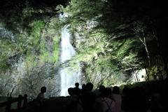 箕面大滝ライトアップ02