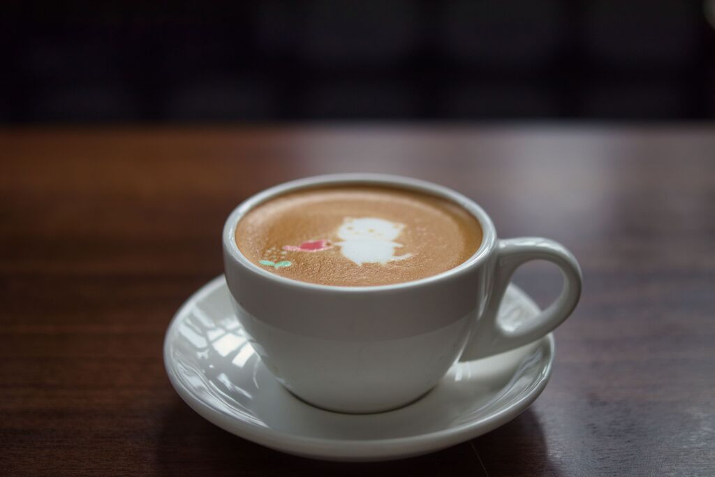 くまさんのカフェラテ