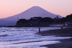 鎌倉からの富士山２