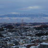 雪の朝の目覚め