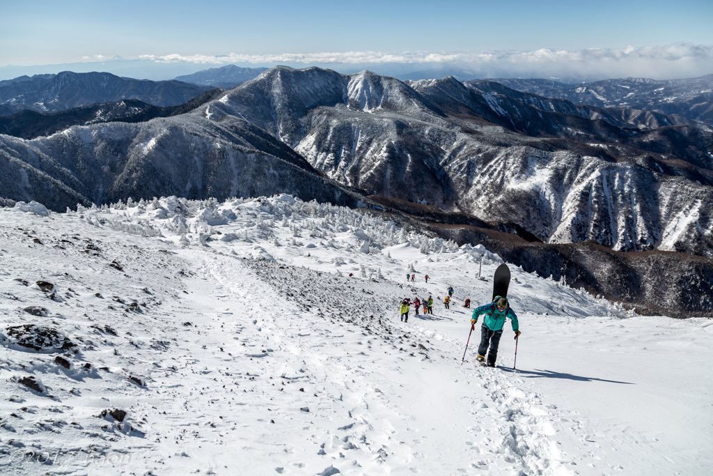 富士山に見守られて…