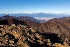 南アルプスの好展望地