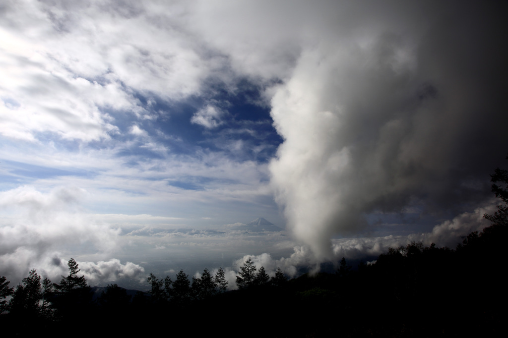 竜巻雲の歓迎