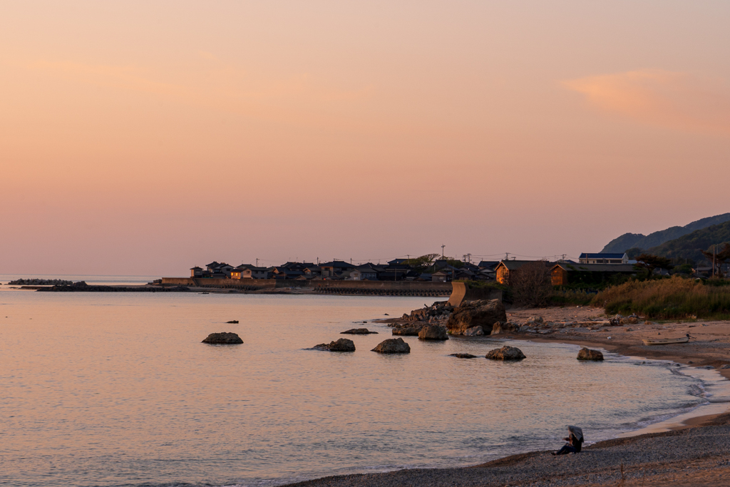 笹川流れ夕景_1