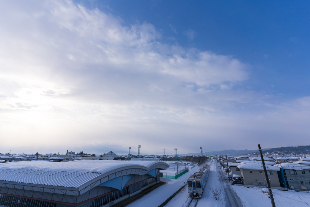 冬の左沢線2022_次の駅から