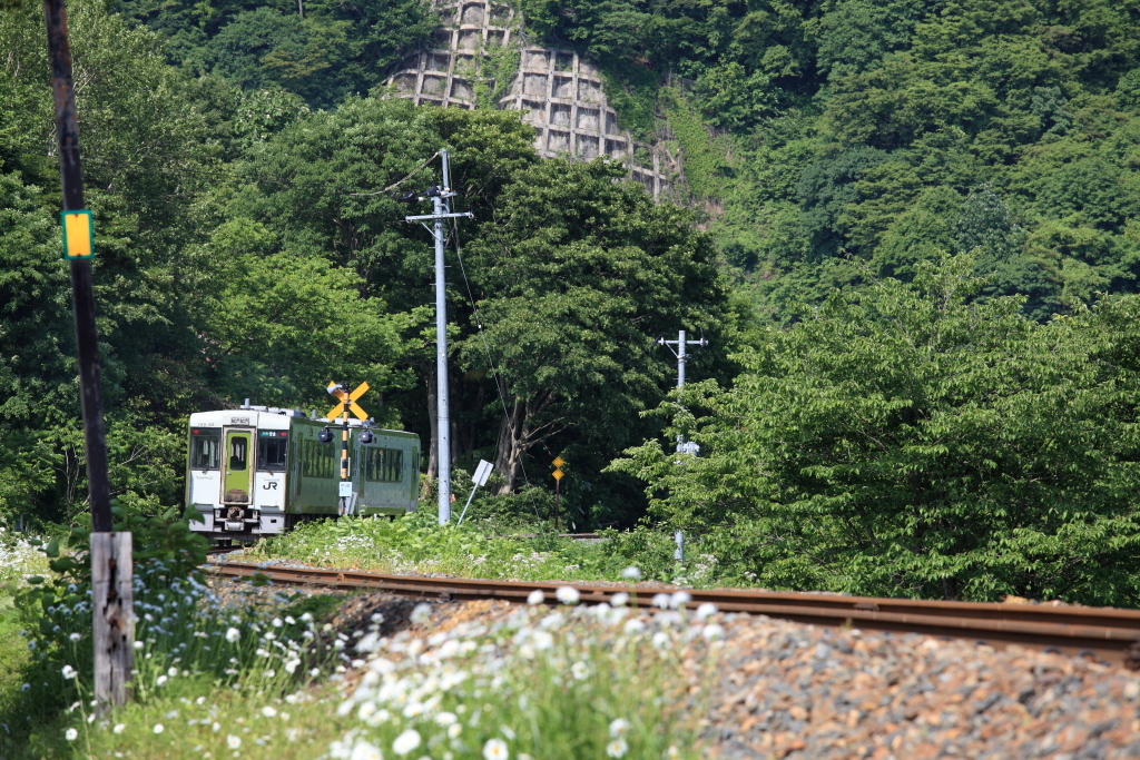 北上線、いつもの午後。