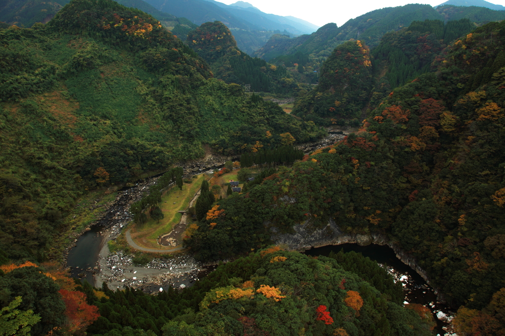 緑川渓谷