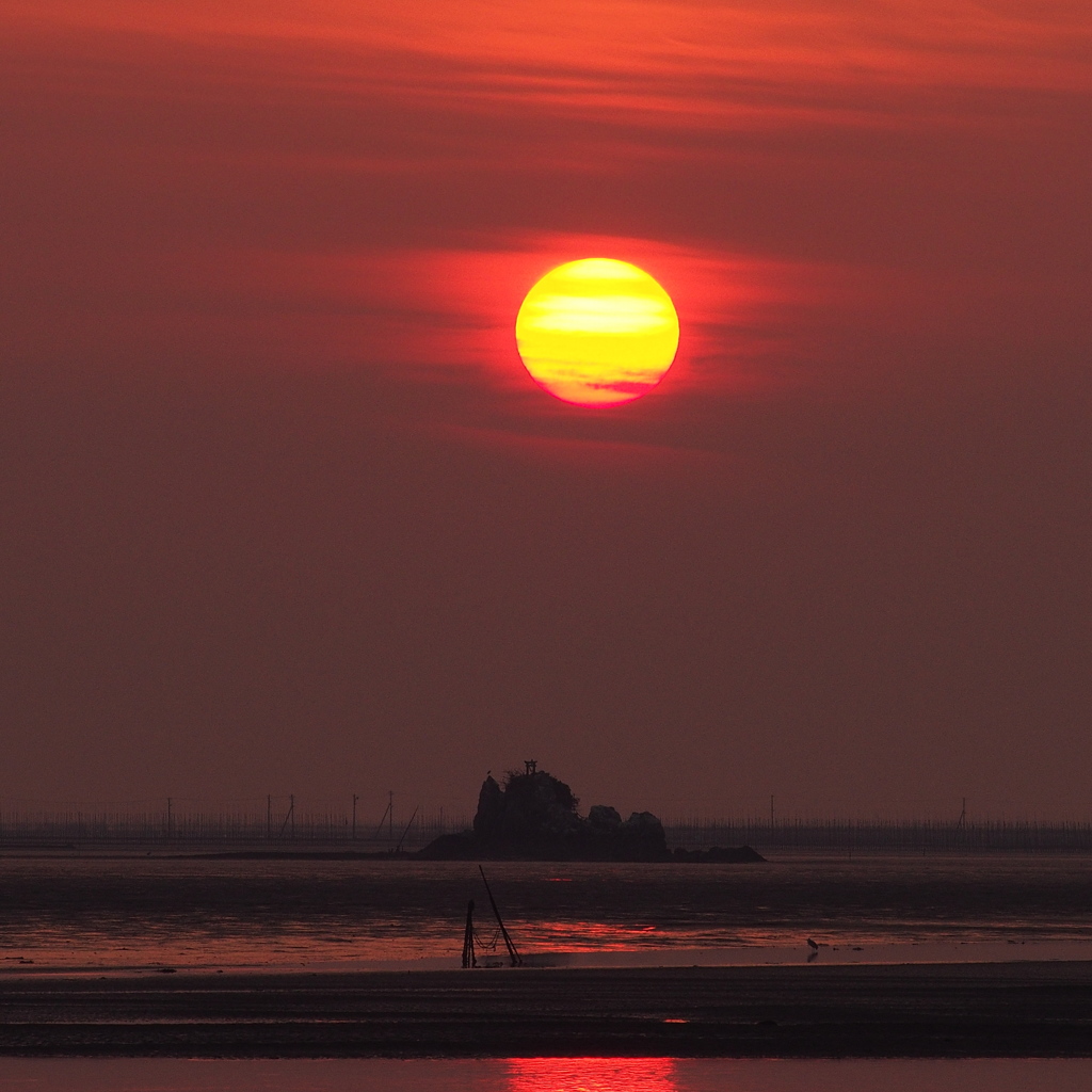 宇土の夕暮れ