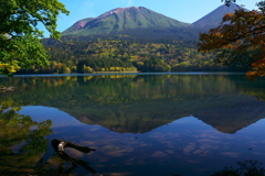 オンネトー 秋景02