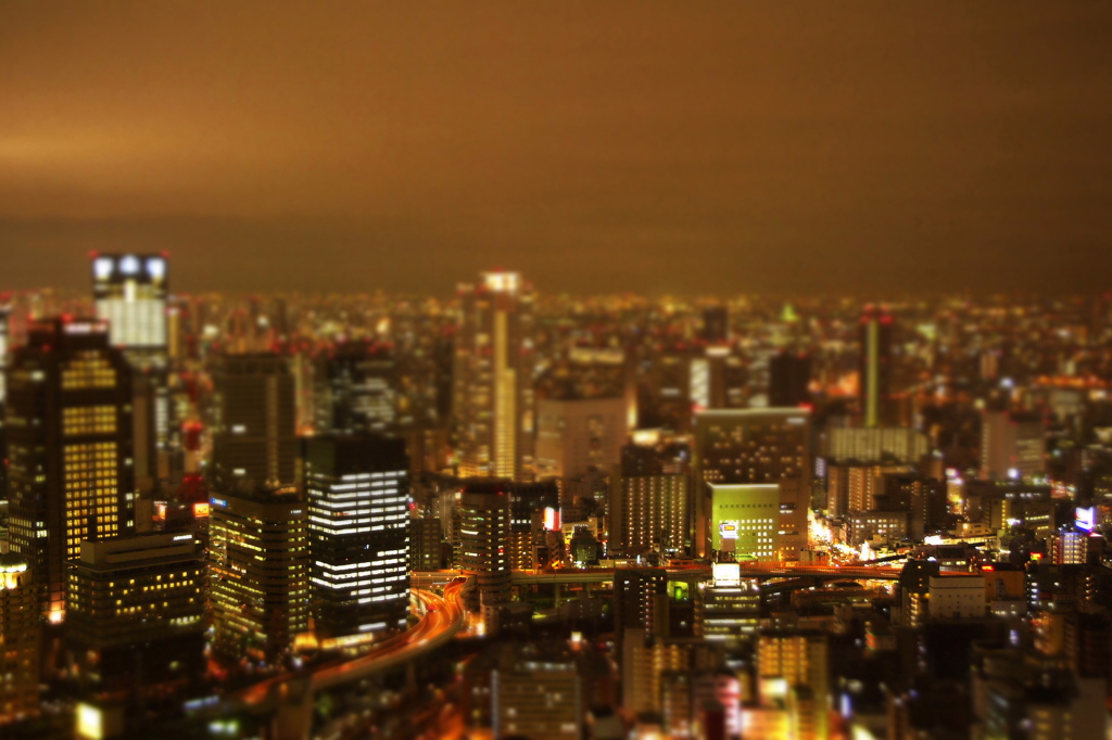 Umeda SKY building ミニチュア