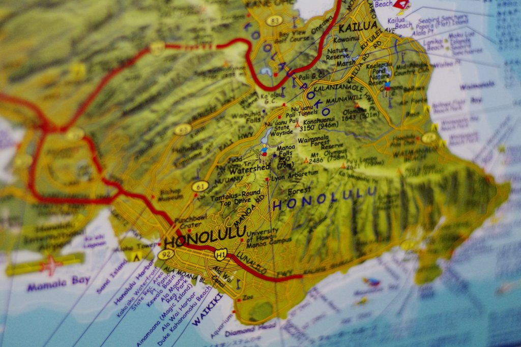 Honolulu Map