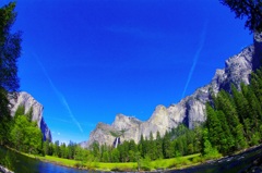 Yosemite N.P. valley view2