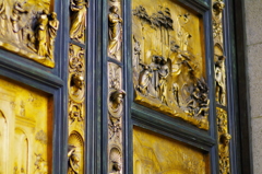 gold door