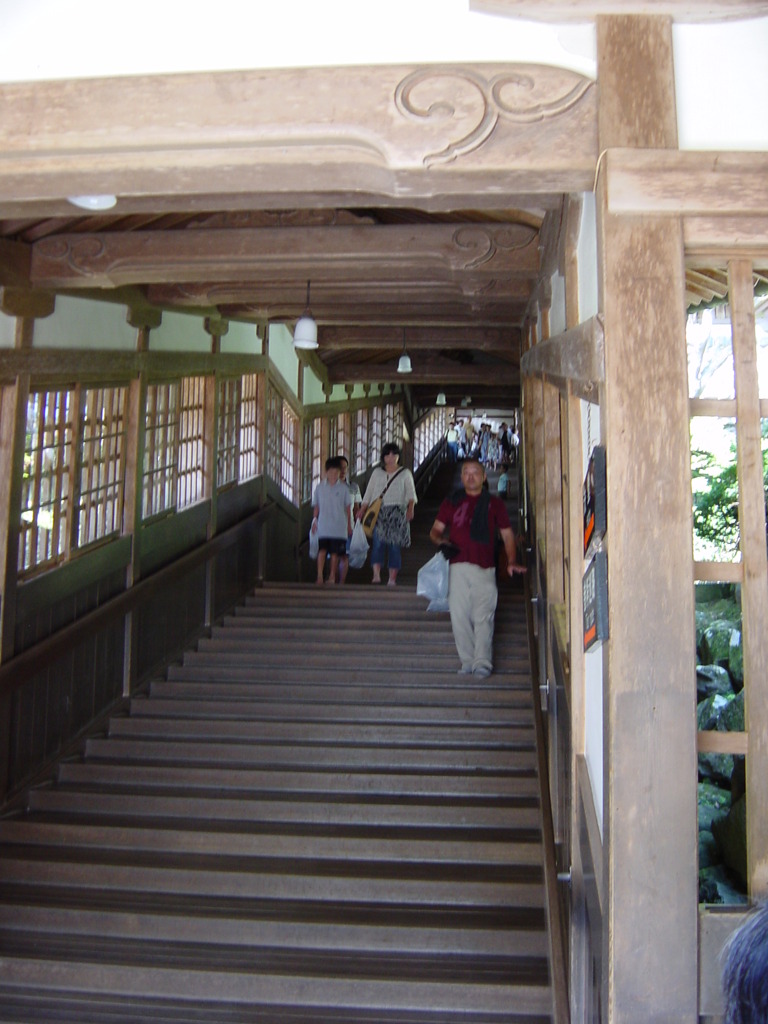 永平寺 回廊 堂内階段