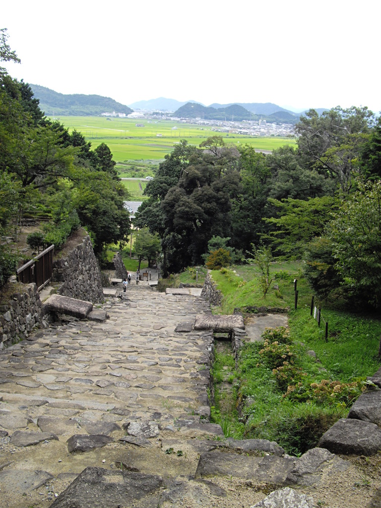 安土城大手道