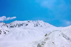 雪の立山