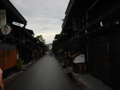 高山の古い町並み
