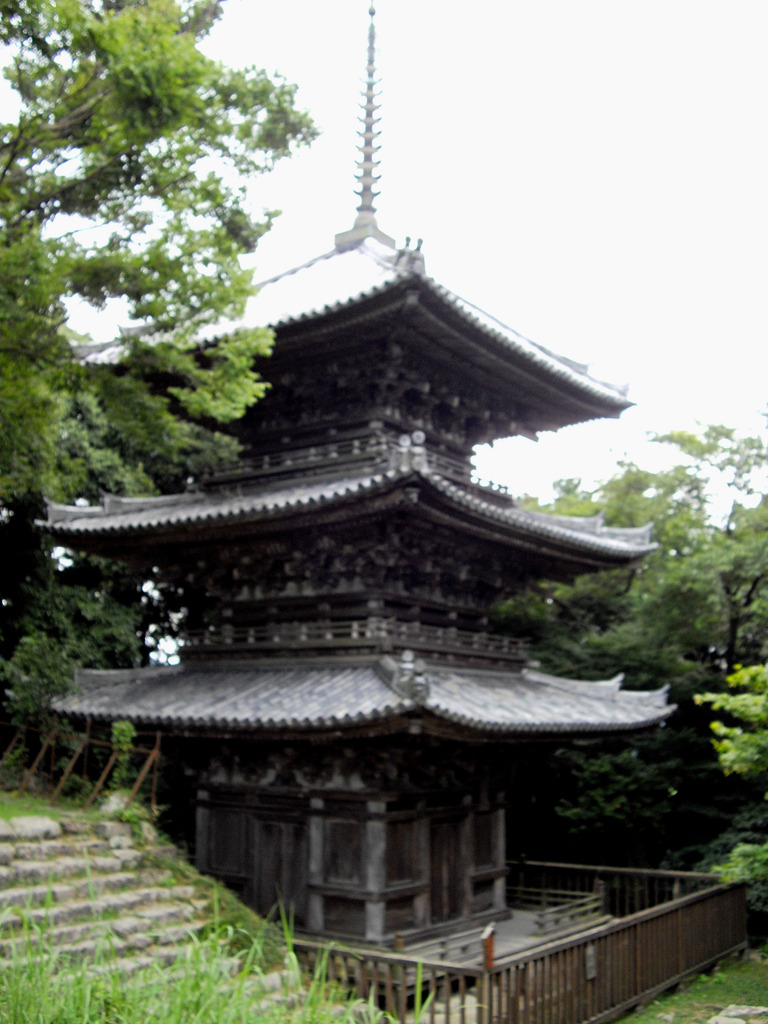 摠見寺 三重塔