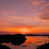 sun pillar at Matoya bay