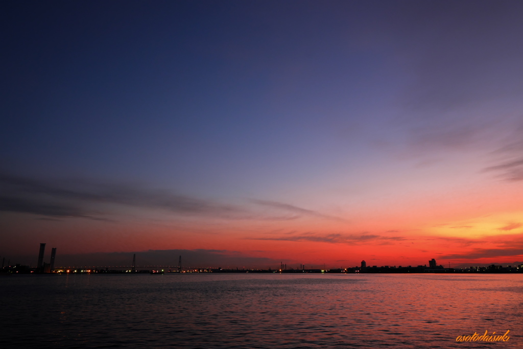 MAGIC evening at Port of NAGOYA