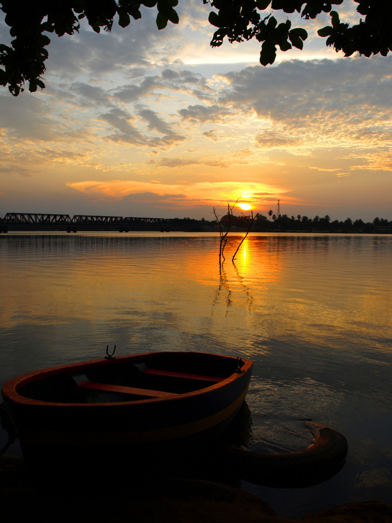 Sunset from Batticaloa
