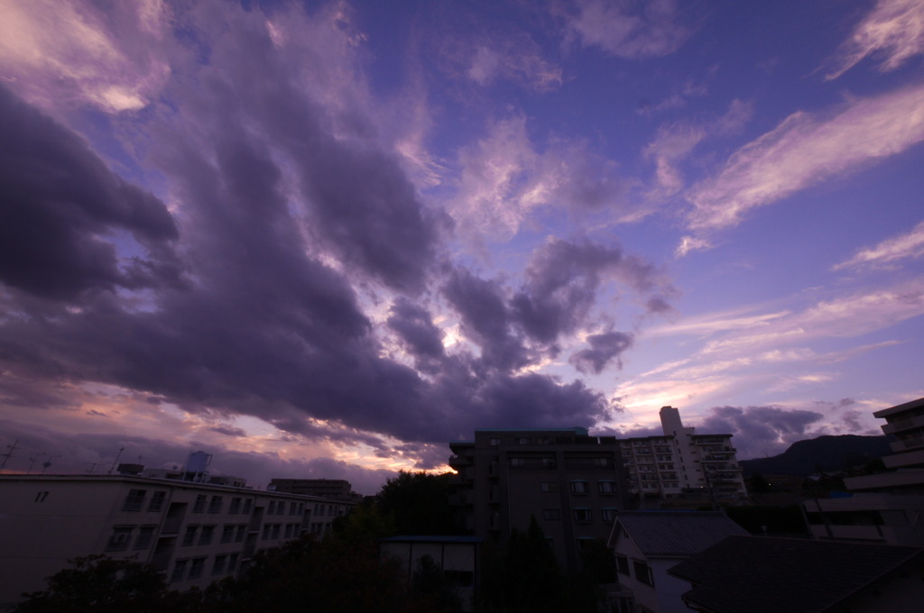 ある日の夕暮れ