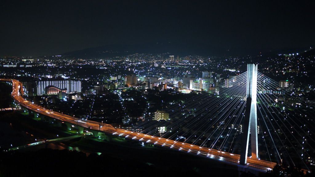 阪神高速の夜景