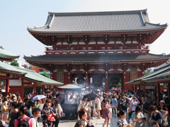 浅草寺　なう