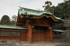 寛永寺子院　常憲院霊廟勅額門