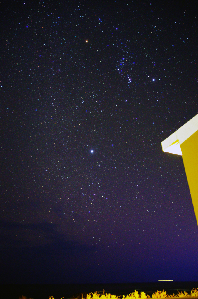 室戸岬の星空