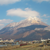 由布を望む