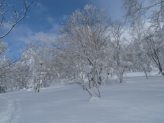 16下山して50分後の青空