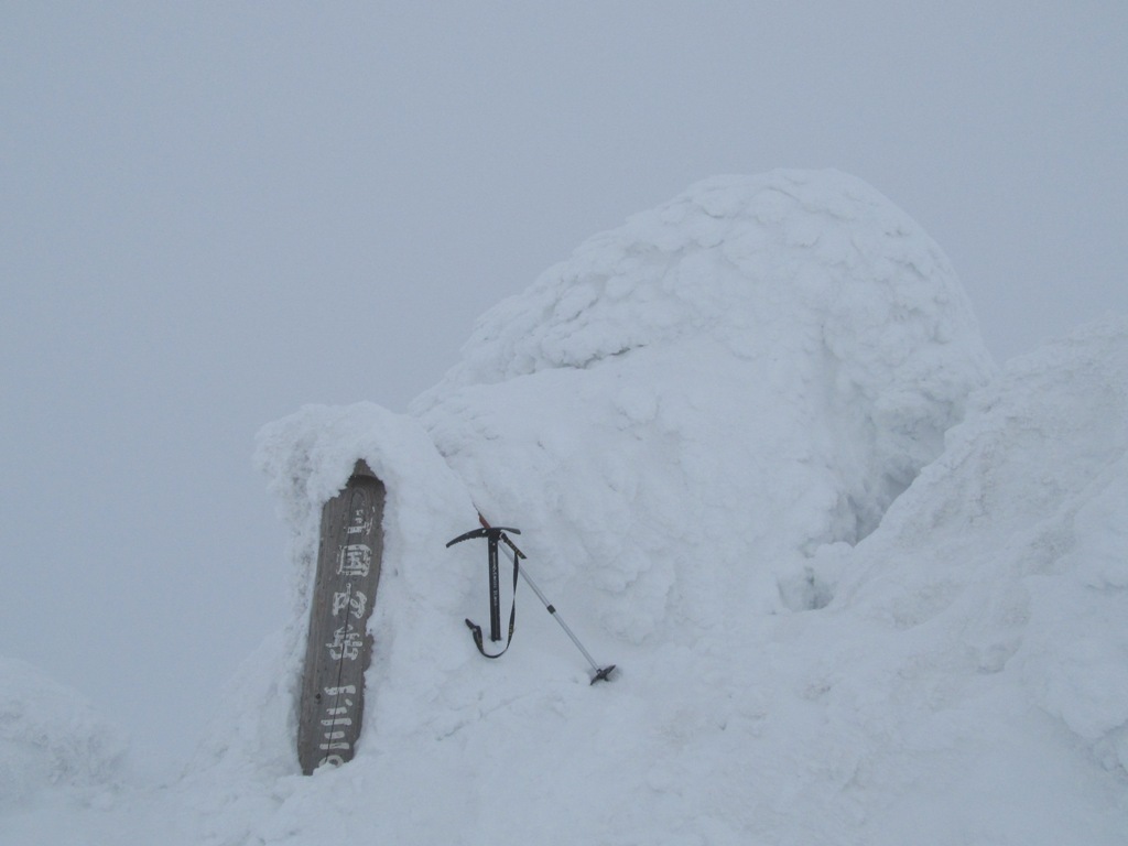 目国内岳山頂