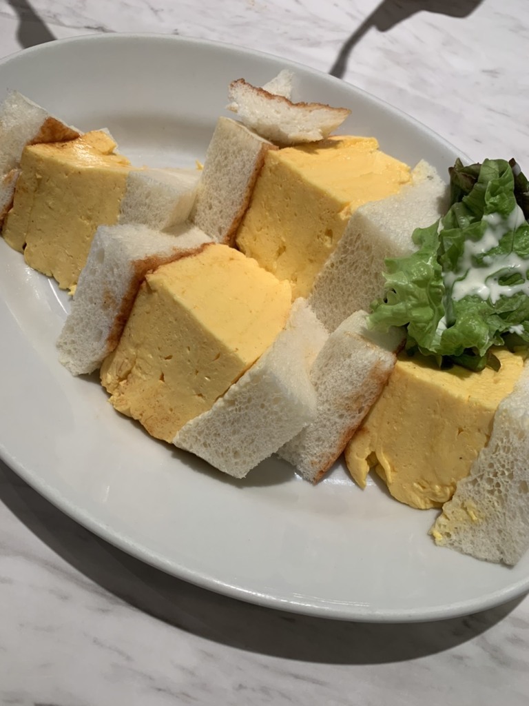 京都で出会ったたまごサンド