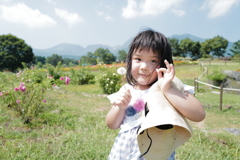 くじゅう花公園にて