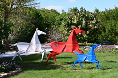 木陰のおうまさんたち　12-16-25